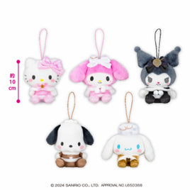 Sanrio Characters Moon Bright Chibi Deca Mascot Asst-Set of 8-Japan Version