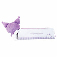 Sanrio Kuromi Pencil Case with Mini Plush-Japan Imports