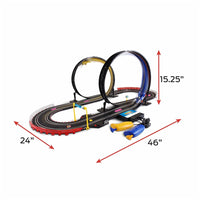 Sonic All-Stars Racing Transformed Super Loop Sonic & Tail Slot Car Race Set