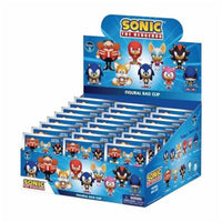 Sonic the Hedgehog 3D Foam Keying Blind Bag Asst-Ser. 3-24pcs PDQ