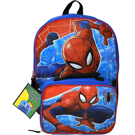 Backpack with Attached Lunch Bag