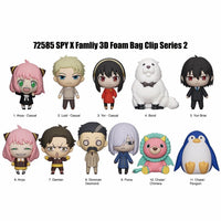 Spy x Family 3D Foam Keyring Blind Bag Asst-Ser 2-24pcs PDQ