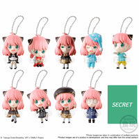 Spy x Family Mascot Anya Collection 2 "Spy x Family"Bandai Shokugan Asst-Set of 10