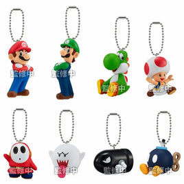 Super Mario Bros. Mascot Charm Collection , Bandai Shokugan-Set of 10(Box)