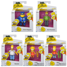 The Simpsons 2.5 Inch Scaled Figures Asst-Wave1-Set of 12