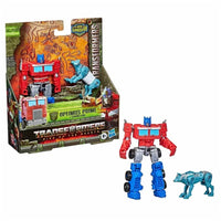 Transformers Rise of the Beasts Beast Weaponizer Optimus Prime with Chainclaw