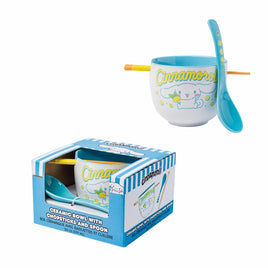 Sanrio Cinnamoroll 20oz. Ceramic Ramen Bowl with Chopstick and Spoon