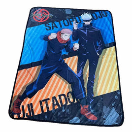 JUJUTSU KAISEN- YUGI AND GOJO THROW BLANKET