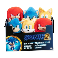 Sonic 2-Movie 9 Inch Basic Plush Asst-8pcs PDQ-Special Offer