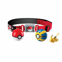 Pokemon: Clip n Carrry Pokball Belt w/Figure&Poke Ball-Pikachu