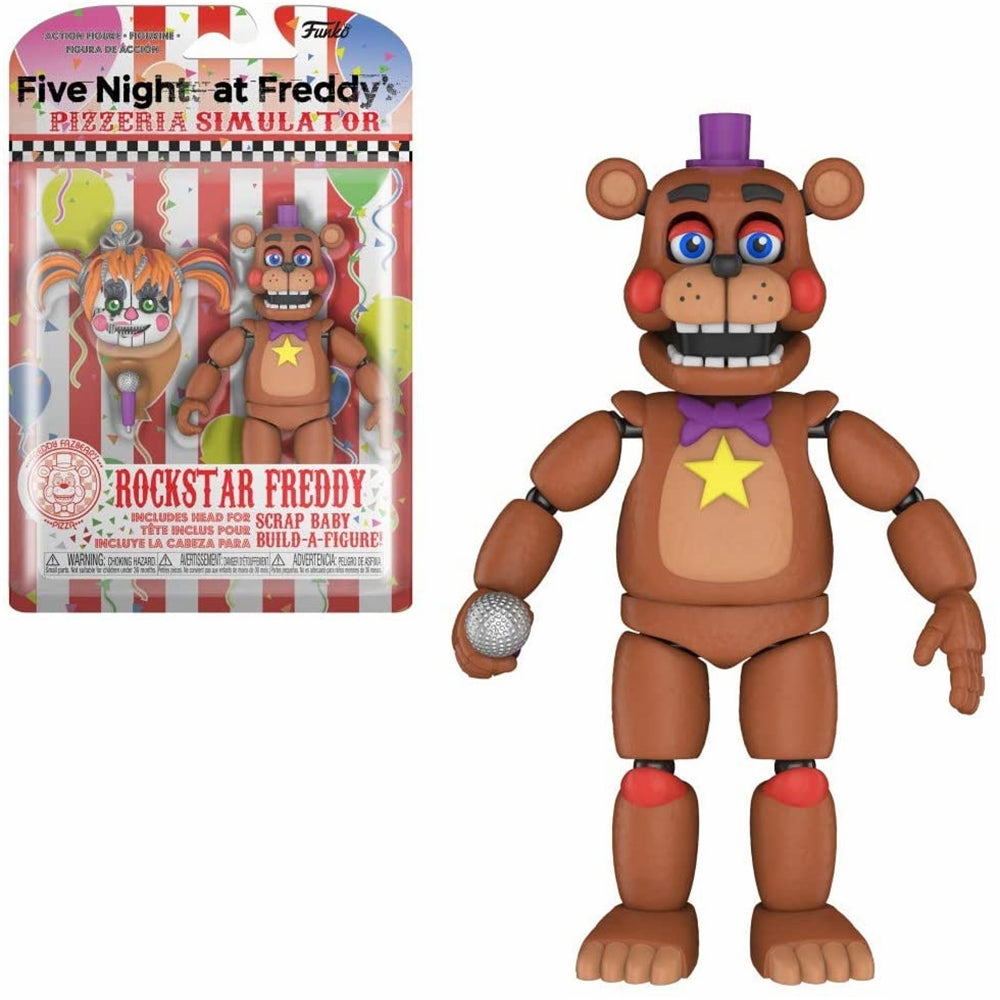 Verleiden Demonteer speler Five Nights at Freddy's Pizzeria Simulator Action Figure-Rockstar Fred|  CASA MANGA