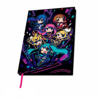 Hatusne Miku Pillars Hardcover Notebook