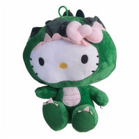 Hello Kitty 11.5 Inch Green Dragon Plush