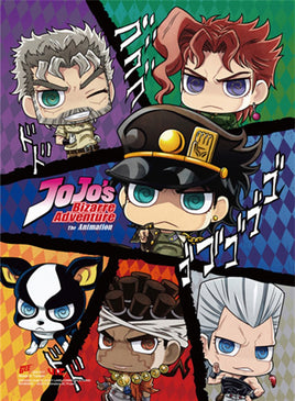 Jojo's Bizarre Advanture-SD Group Small Wall Scroll-18.5"x25.2"