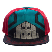 My Hero Academia Deku Suit-Up Pre-Curved Bill Snapback Cap