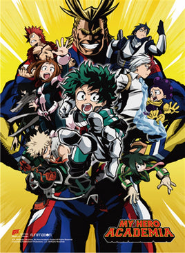 My Hero Academia Key Art 1 Small Wall Scroll-18.5"x25.2"