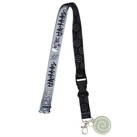 Naruto Kakashi Rubber Charm Lanyard w/ ID Holder