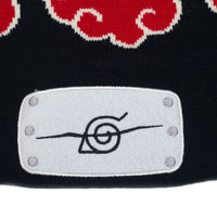 Naruto Leaf Akatsuki Reversible Beanie