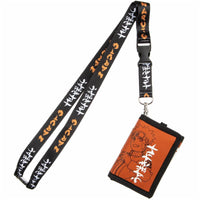 Naruto Leaf Village  Trifold Lanyard Wallet