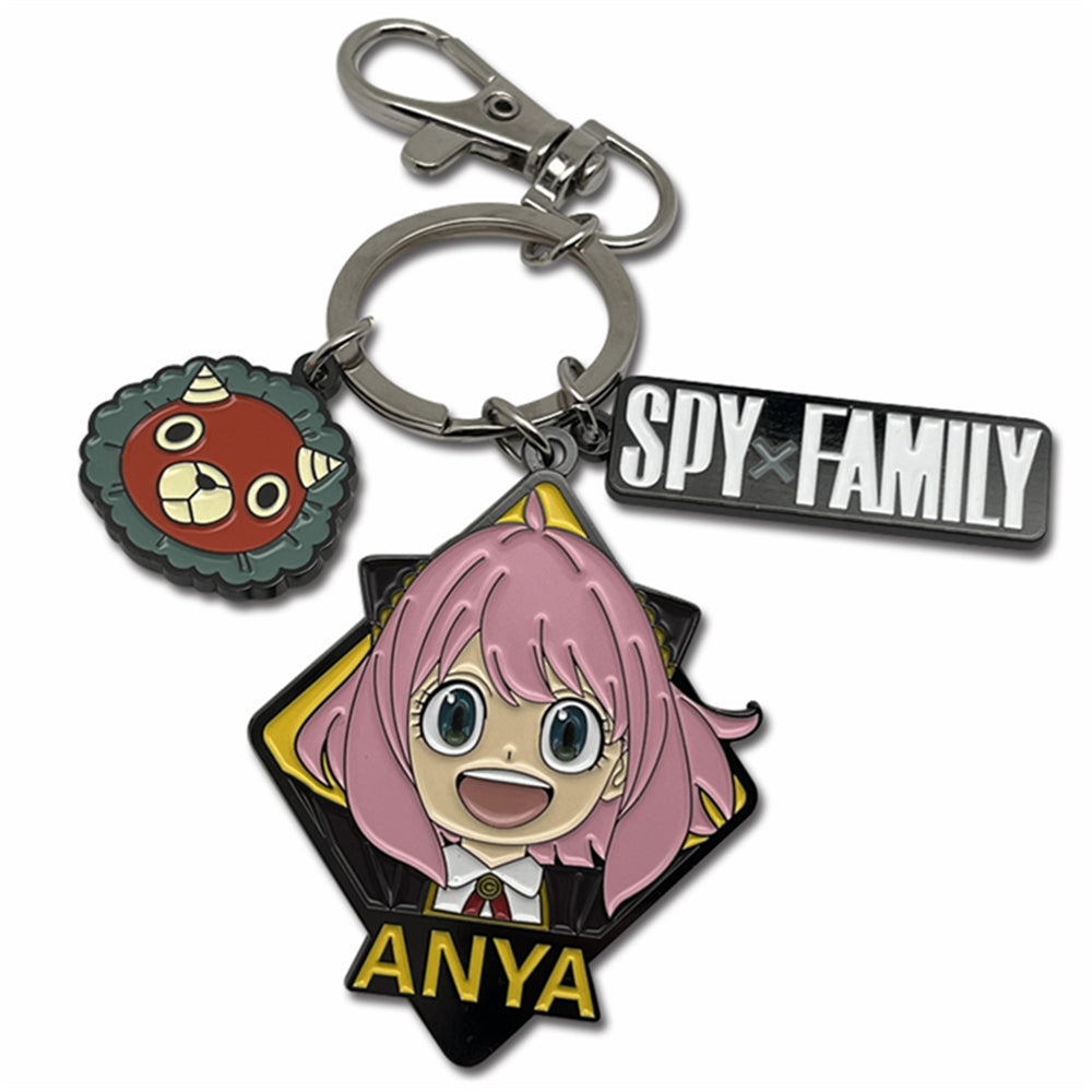 Spy x Family Merch ID Badge Holder Keychain Lanyard w/ Acrylic Charm  Multicoloured