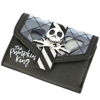 The Nightmare Before Christmas Jack Metal Badge Bi-fold Wallet