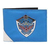 ZELDA METAL HYRULE CREST BI-FOLD WALLET