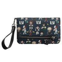 My Hero Academia Multi Character Long Wallet w/ Wristlet