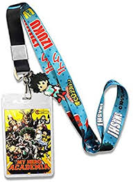 MY HERO ACADEMIA - IZUKU LANYARD w/ ID Holder &Charm