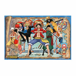 One Piece- New World Luffy Group 02 Wall Scroll